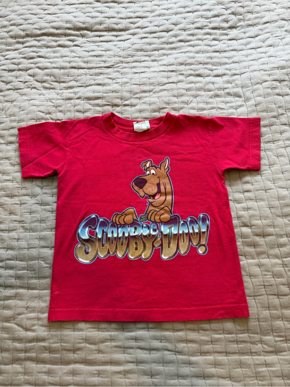 Vintage Scooby Doo Cartoon Network T-Shirt Size 7